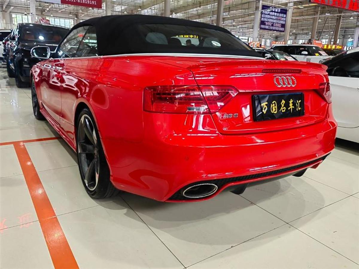 奧迪 奧迪RS 5  2013款 RS 5 Cabriolet圖片