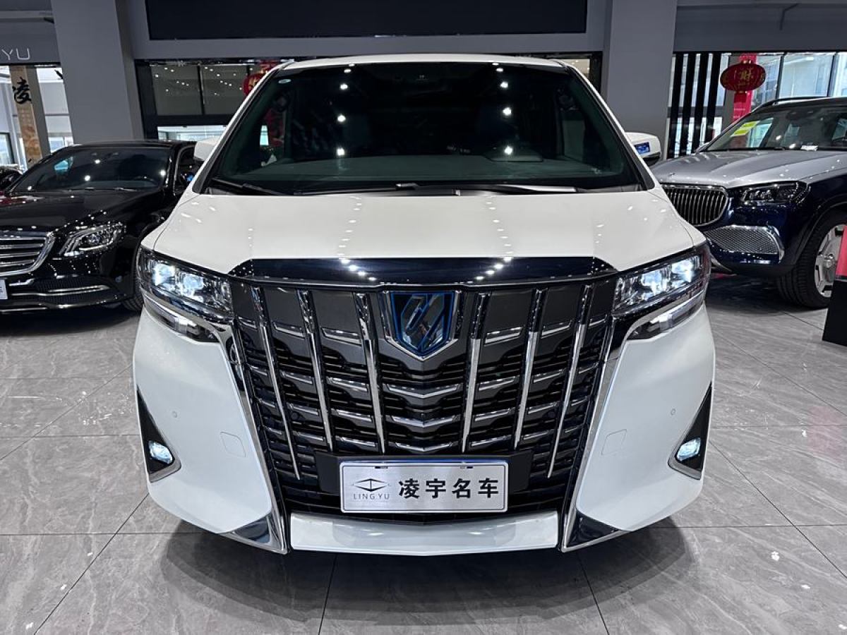 豐田 埃爾法  2021款 雙擎 2.5L 尊貴版圖片