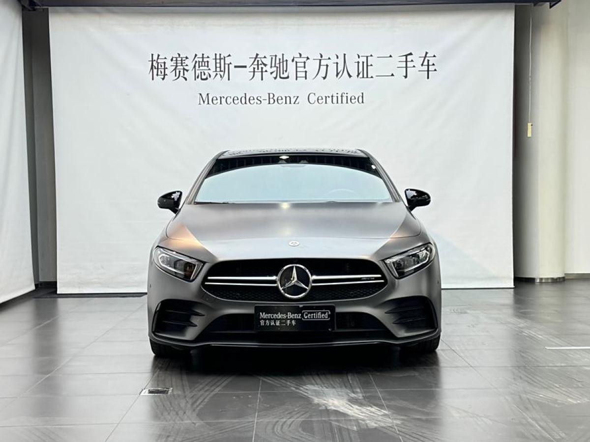 奔馳 奔馳A級AMG  2020款 改款 AMG A 35 4MATIC圖片