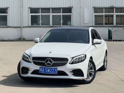 2020年12月 奔馳 奔馳C級(jí) C 200 L 時(shí)尚型運(yùn)動(dòng)版圖片