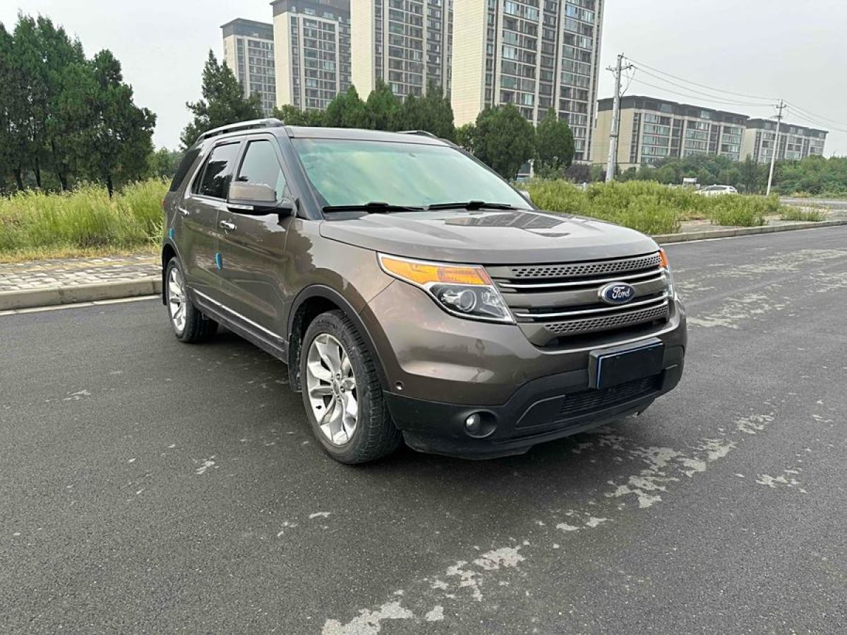 2015年10月福特 探險(xiǎn)者  2013款 3.5L 尊享型