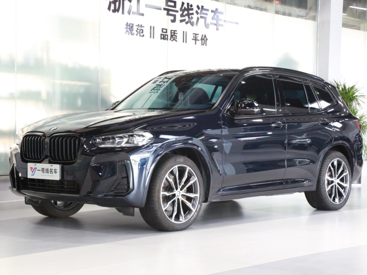 寶馬 寶馬X3  2022款 改款二 xDrive30i 領(lǐng)先型 M曜夜套裝圖片