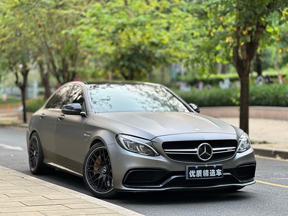 奔馳 奔馳C級(jí)AMG  2015款 AMG C 63 S圖片