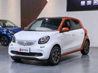 2017年4月 smart forfour 1.0L 52千瓦激情版圖片