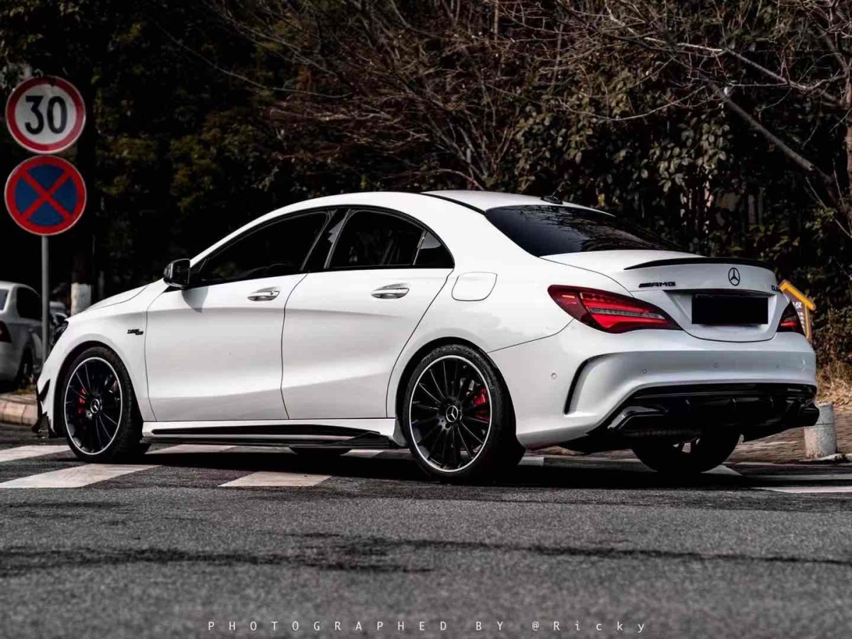 2018年12月奔馳 奔馳cla級amg 2017款 改款 amg cla 45 4matic