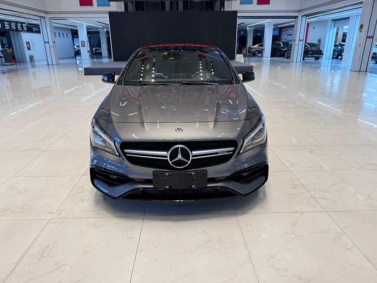 2019年6月奔馳 奔馳CLA級AMG  2017款 改款 AMG CLA 45 4MATIC