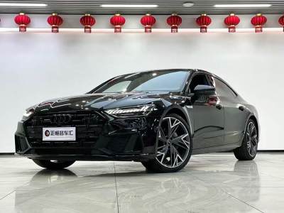 2023年4月 奧迪 奧迪A7L 45 TFSI quattro S-line 黑武士版圖片