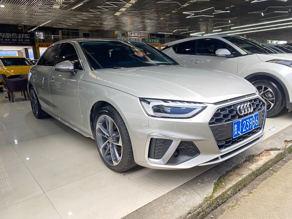 2021年2月奧迪 奧迪A4L  2020款 40 TFSI 時尚動感型