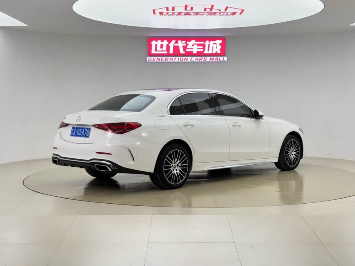 奔馳 奔馳C級  2023款 改款 C 260 L 運(yùn)動版圖片
