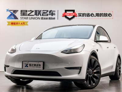  特斯拉Model Y 22款 performance 高性能全輪驅(qū)動(dòng)版 圖片