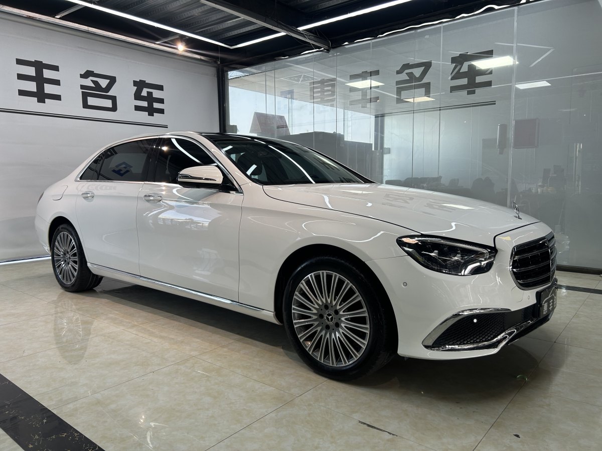 奔馳 奔馳E級(jí)  2021款 改款 E 300 L 豪華型圖片