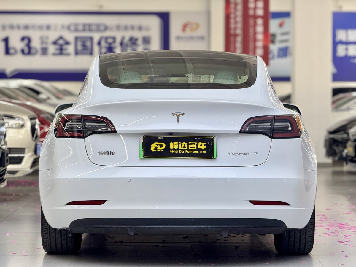 特斯拉 Model 3  2020款 改款 標(biāo)準(zhǔn)續(xù)航后驅(qū)升級版圖片