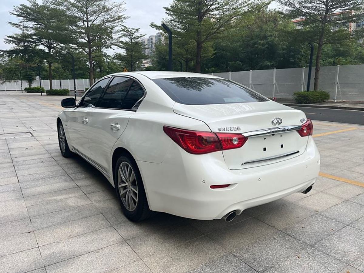 英菲尼迪 Q50L  2015款 2.0T 悅享版圖片