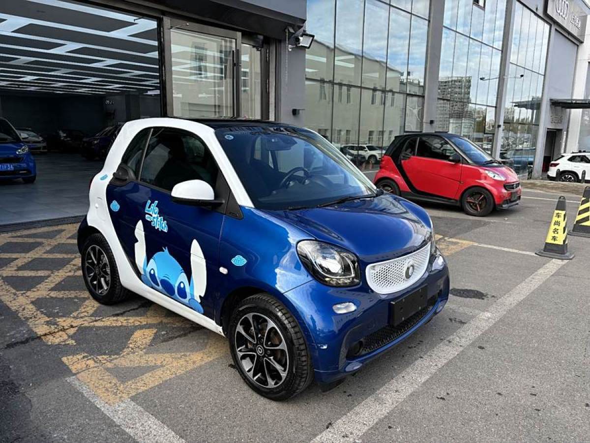 2017年11月smart fortwo  2017款 1.0L 52千瓦硬頂摯愛特別版