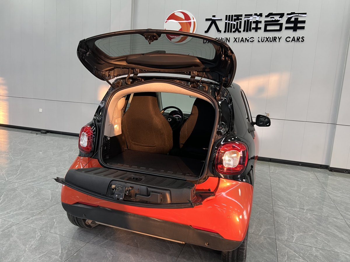 smart fortwo  2018款 1.0L 52千瓦硬頂激情版圖片