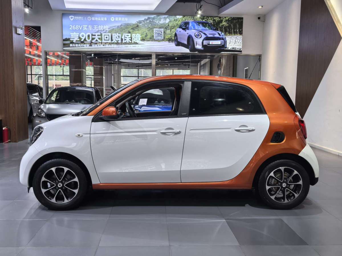 smart forfour  2016款 1.0L 52千瓦激情版圖片