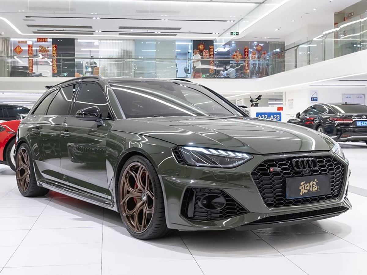 奧迪 奧迪RS 4  2023款 RS4 Avant 黑曜版圖片