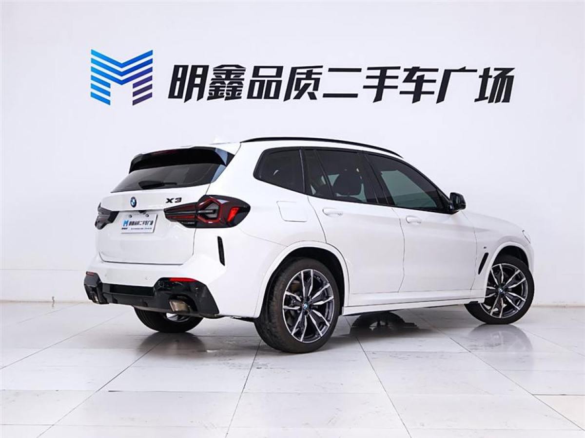 寶馬 寶馬X3  2022款 xDrive30i 領(lǐng)先型 M曜夜套裝圖片