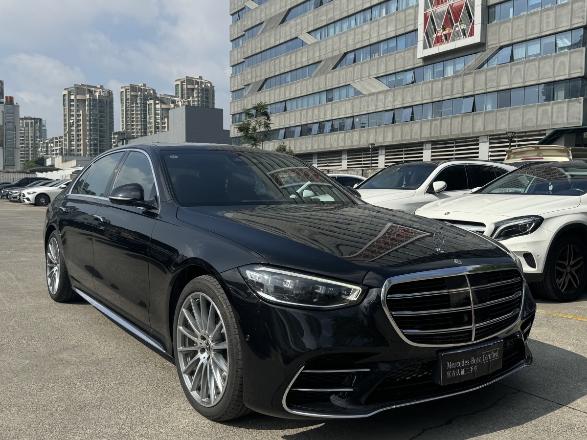 2023年5月奔馳 奔馳S級(jí)  2023款 改款 S 450 L 4MATIC