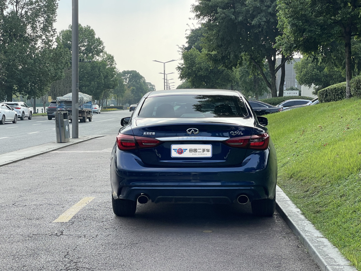 2019年7月英菲尼迪 Q50L  2018款  2.0T 舒適版 國(guó)VI