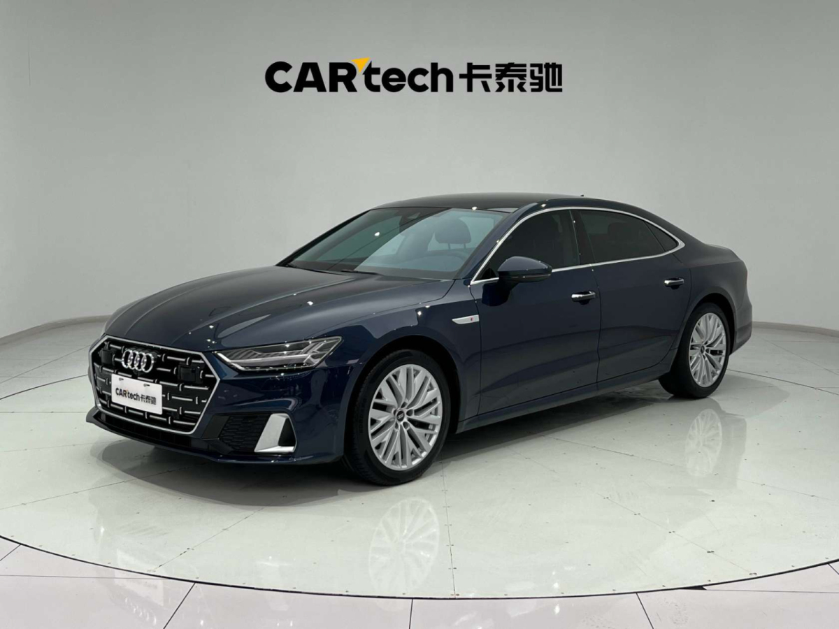 2022年5月奧迪 A7L 2022款 45 TFSI S-line 筑夢(mèng)型流晶套裝