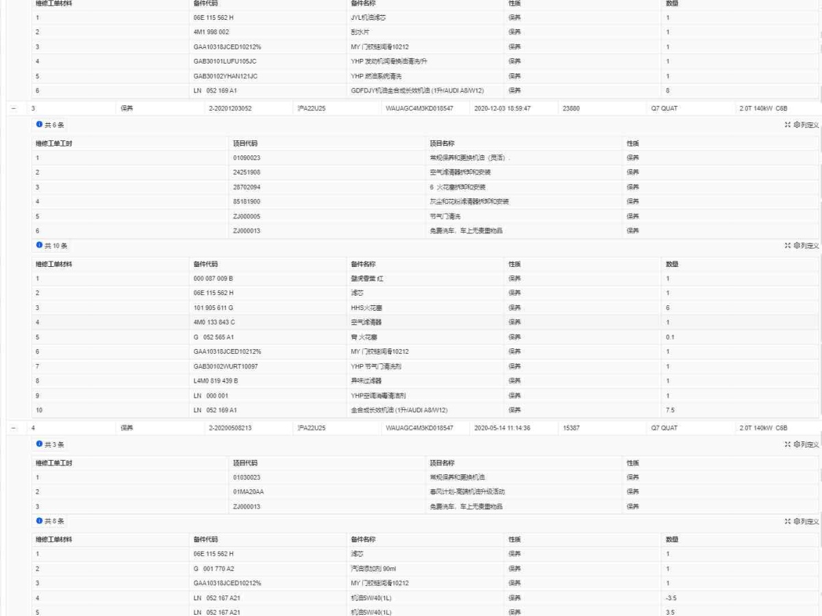 奧迪 奧迪Q7  2019款 55 TFSI 技術(shù)型圖片