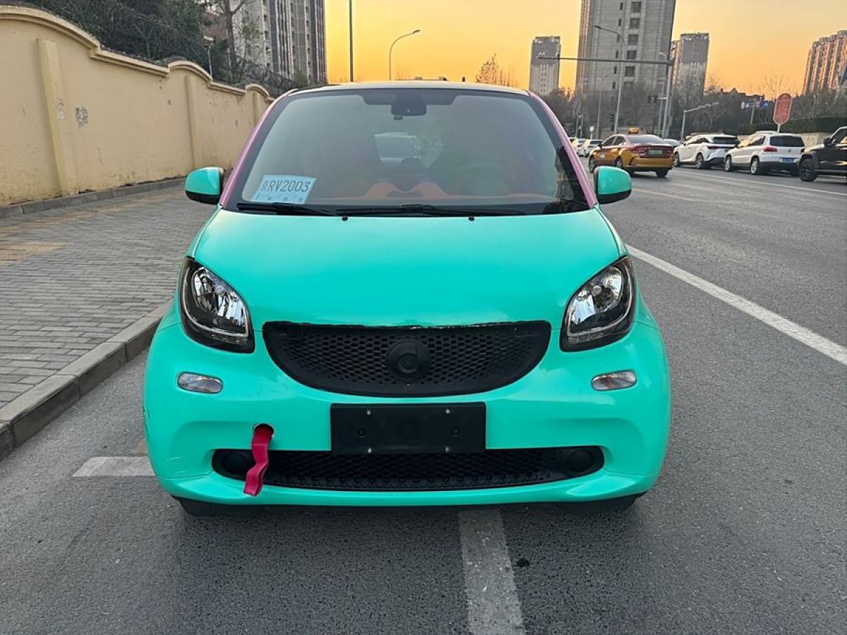 smart fortwo  2015款 1.0L 52千瓦硬頂激情版圖片