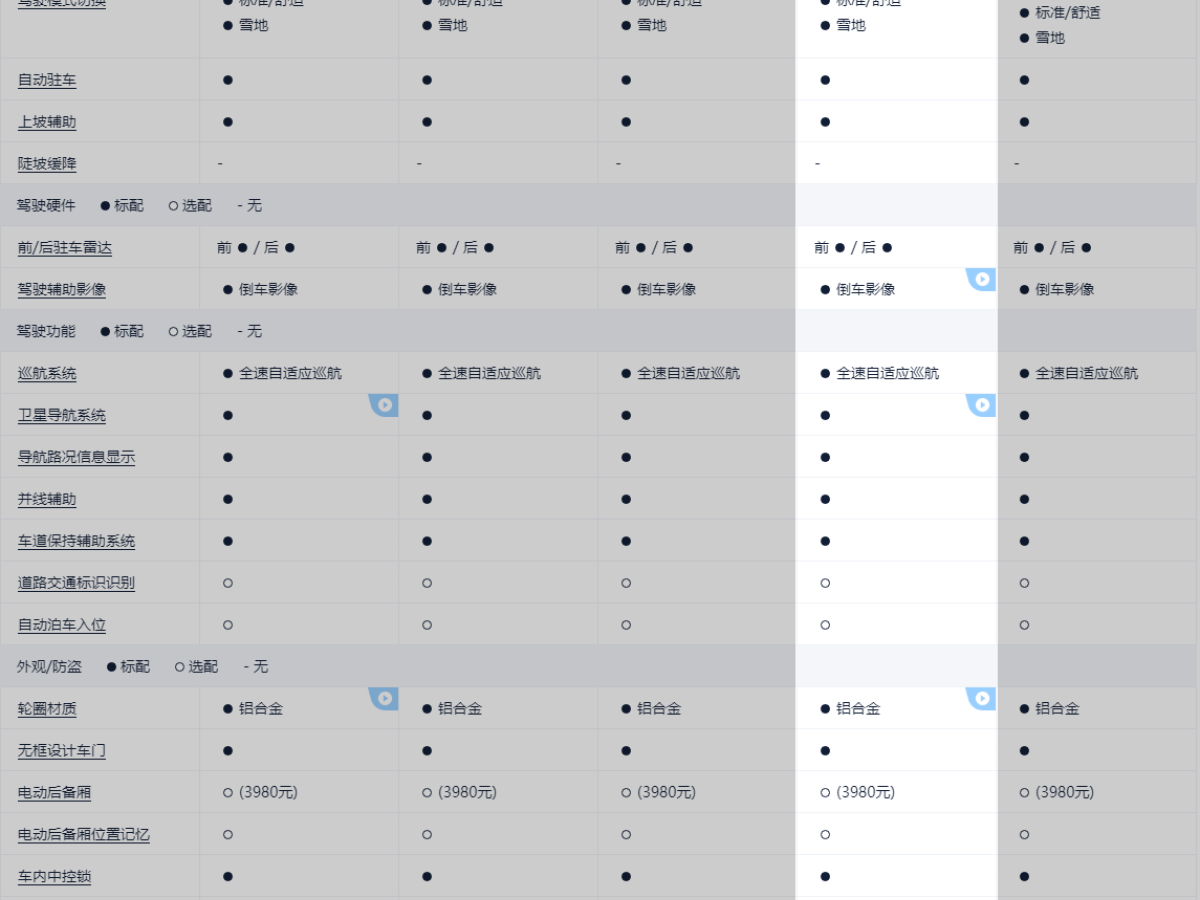 2021年1月特斯拉 Model Y  2020款 改款 長續(xù)航后輪驅(qū)動版