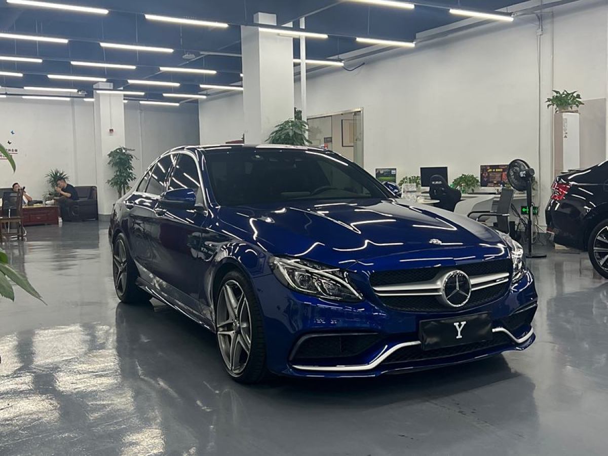 2019年3月奔馳 奔馳C級AMG  2017款 AMG C 63