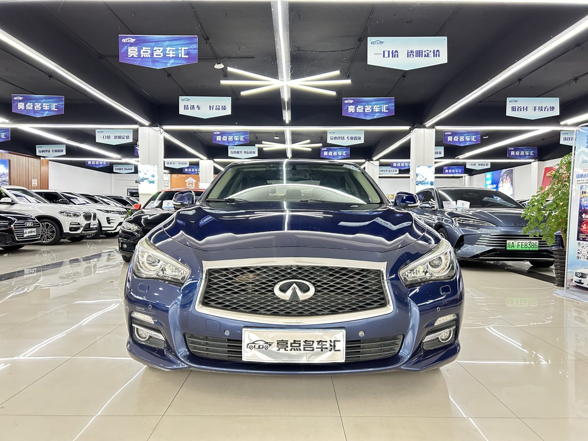 2018年1月英菲尼迪 Q50L  2016款 2.0T 悅享版