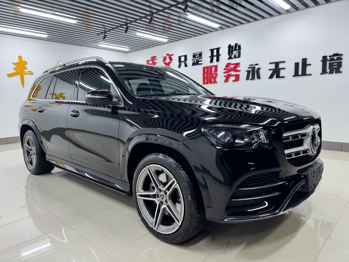 奔馳 奔馳GLS  2022款 改款二 GLS 450 4MATIC 時(shí)尚型圖片