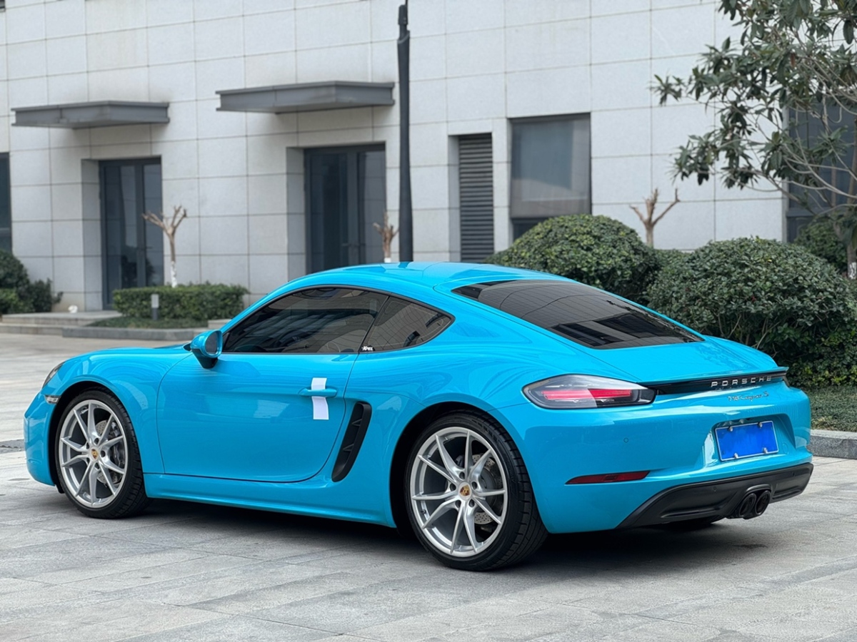 2019年6月保時(shí)捷 718  2018款 Cayman 2.0T