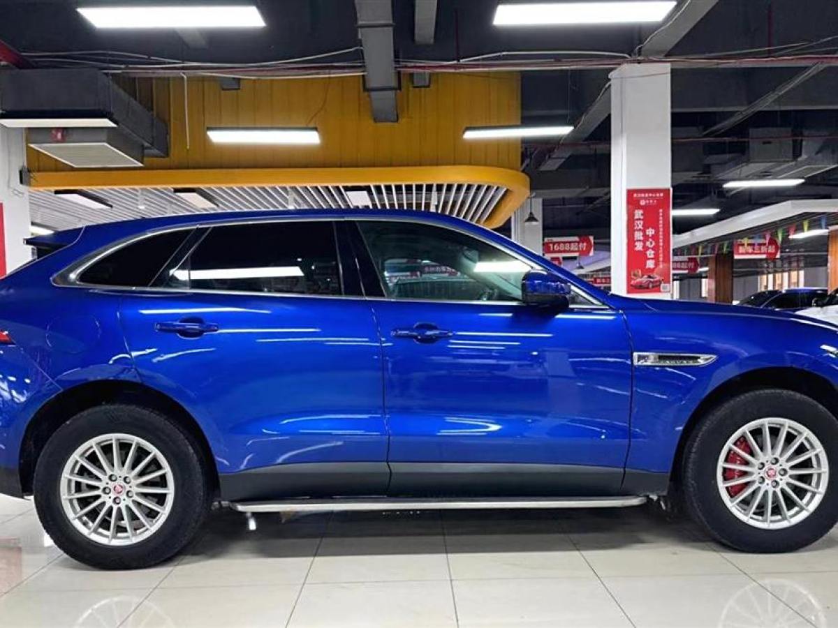 2019年11月捷豹 F-PACE  2018款 2.0T 四驅(qū)都市尊享版