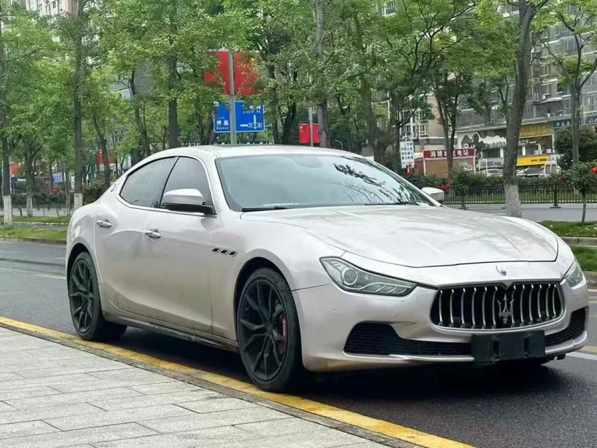 瑪莎拉蒂 Ghibli  2017款 3.0T 標(biāo)準(zhǔn)版圖片
