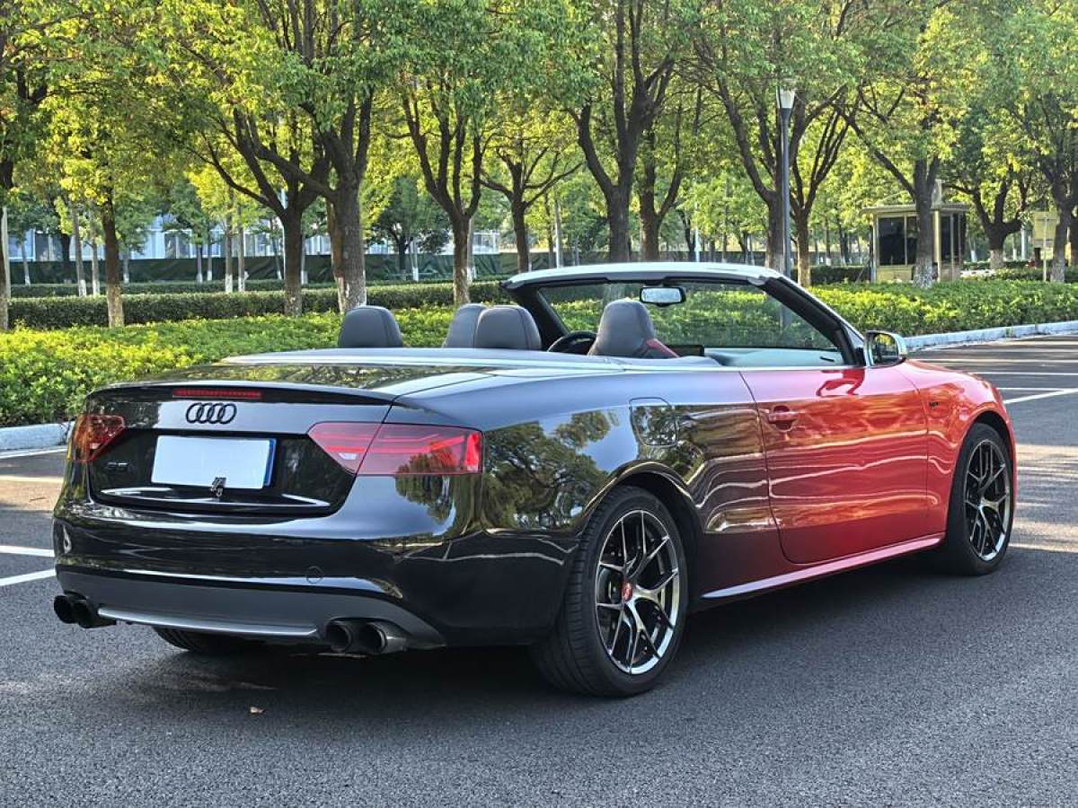 2013年12月奧迪 奧迪S5  2010款 S5 3.0T Cabriolet