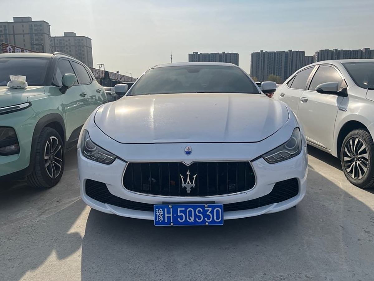 瑪莎拉蒂 Ghibli  2014款 3.0T 標(biāo)準(zhǔn)版圖片