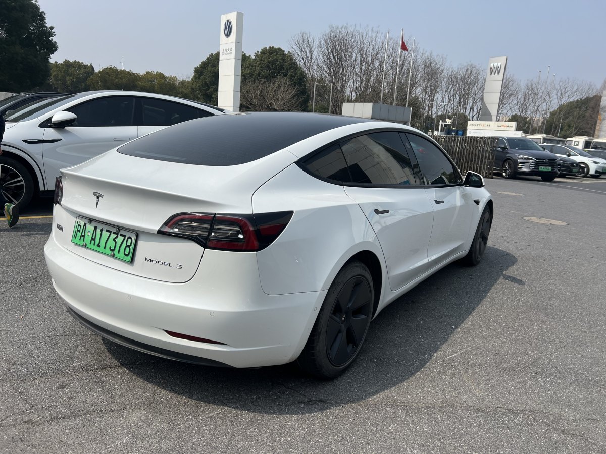 特斯拉 Model 3  2021款 標(biāo)準(zhǔn)續(xù)航后驅(qū)升級版 3D6圖片