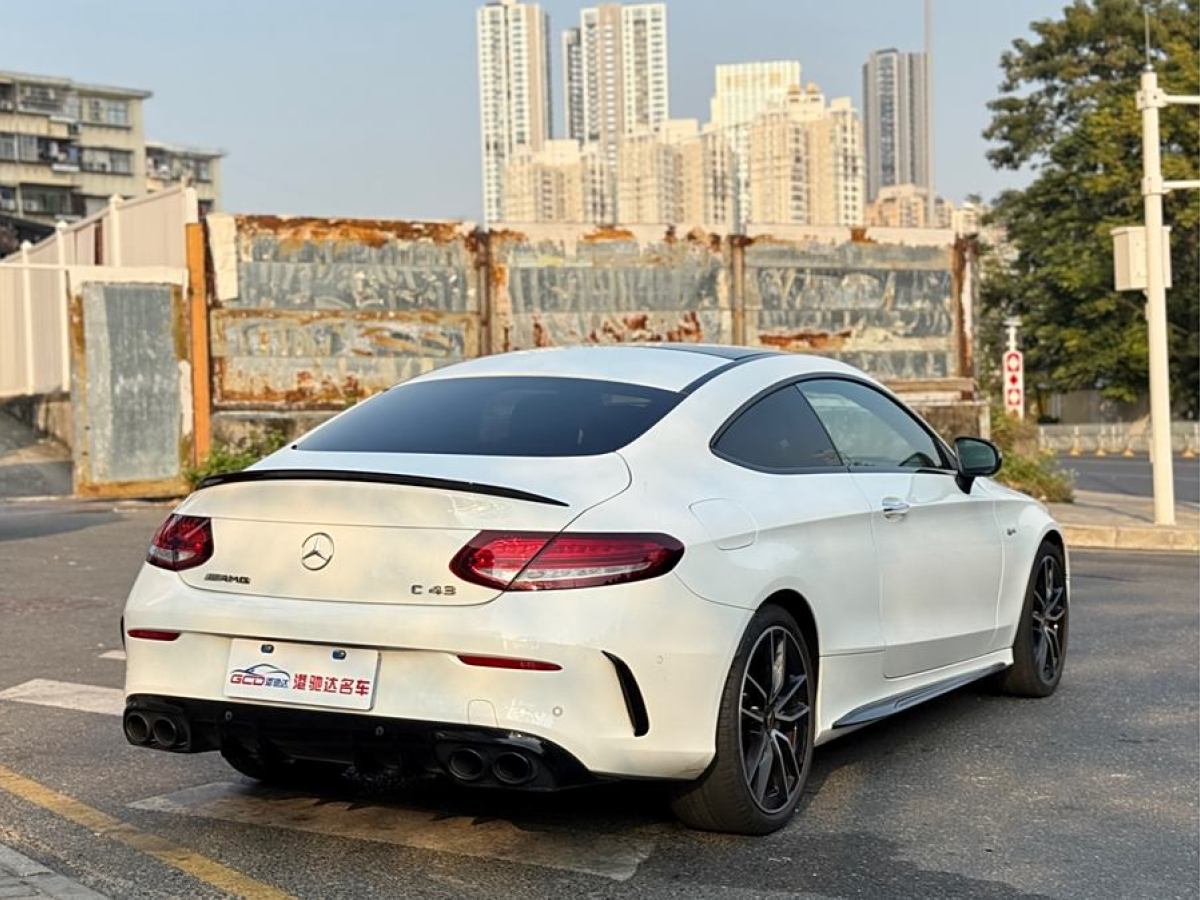 奔馳 奔馳C級AMG  2019款 AMG C 43 4MATIC 轎跑車圖片