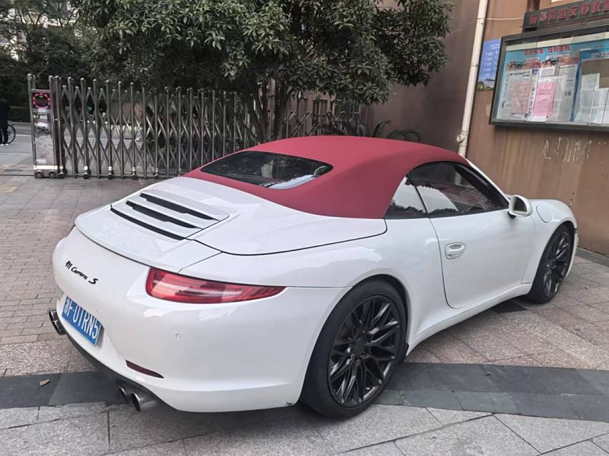 保時捷 911  2012款 Carrera Cabriolet 3.4L圖片