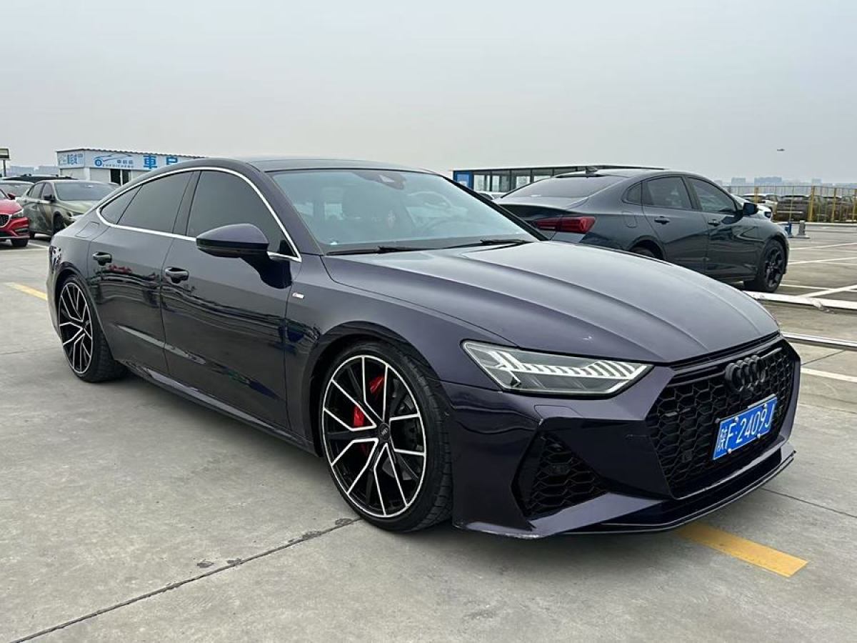 2020年2月奧迪 奧迪A7  2019款 55 TFSI quattro 動(dòng)感型