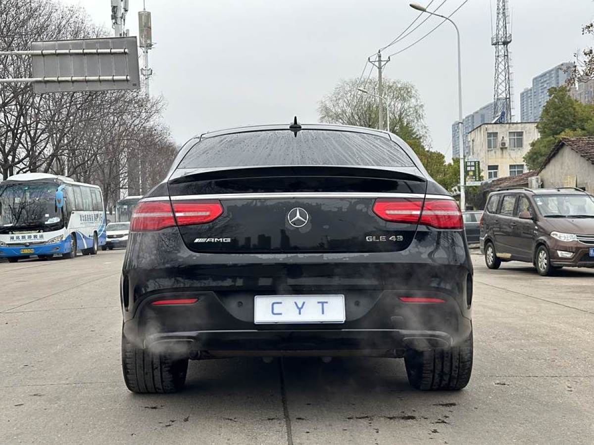 2019年4月奔馳 奔馳GLE轎跑 AMG  2017款 AMG GLE 43 4MATIC 轎跑SUV