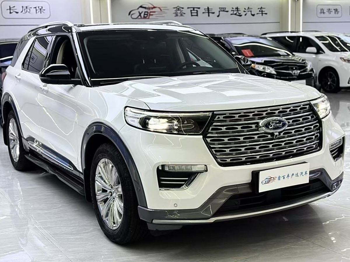 福特 探險(xiǎn)者  2020款 EcoBoost 285 四驅(qū)鉑金版 6座圖片