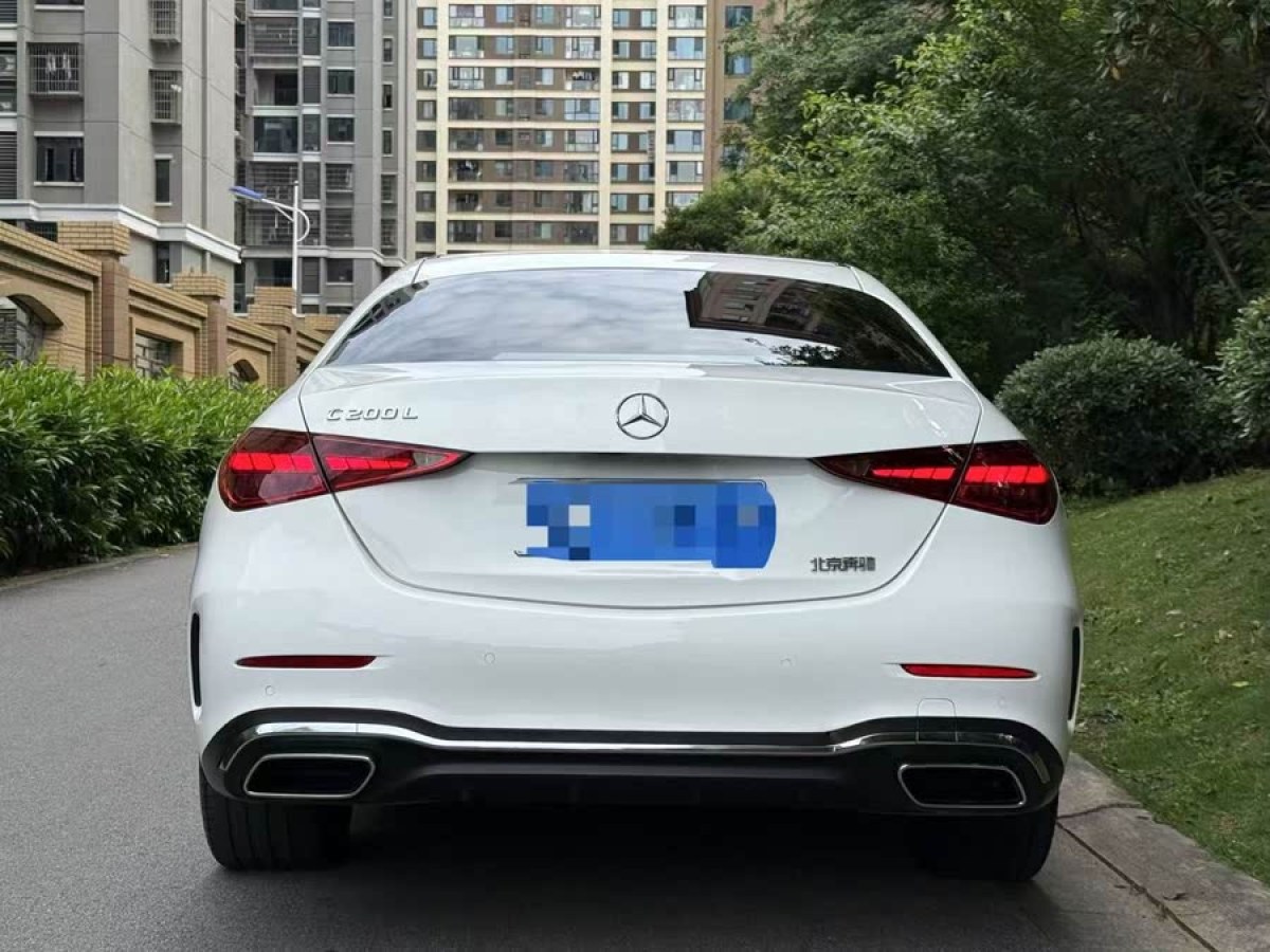 奔馳 奔馳C級  2020款 改款 C 200 L 時尚型運動版圖片