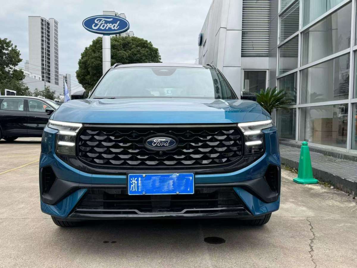 福特 銳界  2023款 銳界L 2.0T EcoBoost E-混動(dòng)四驅(qū)七座 STLine圖片