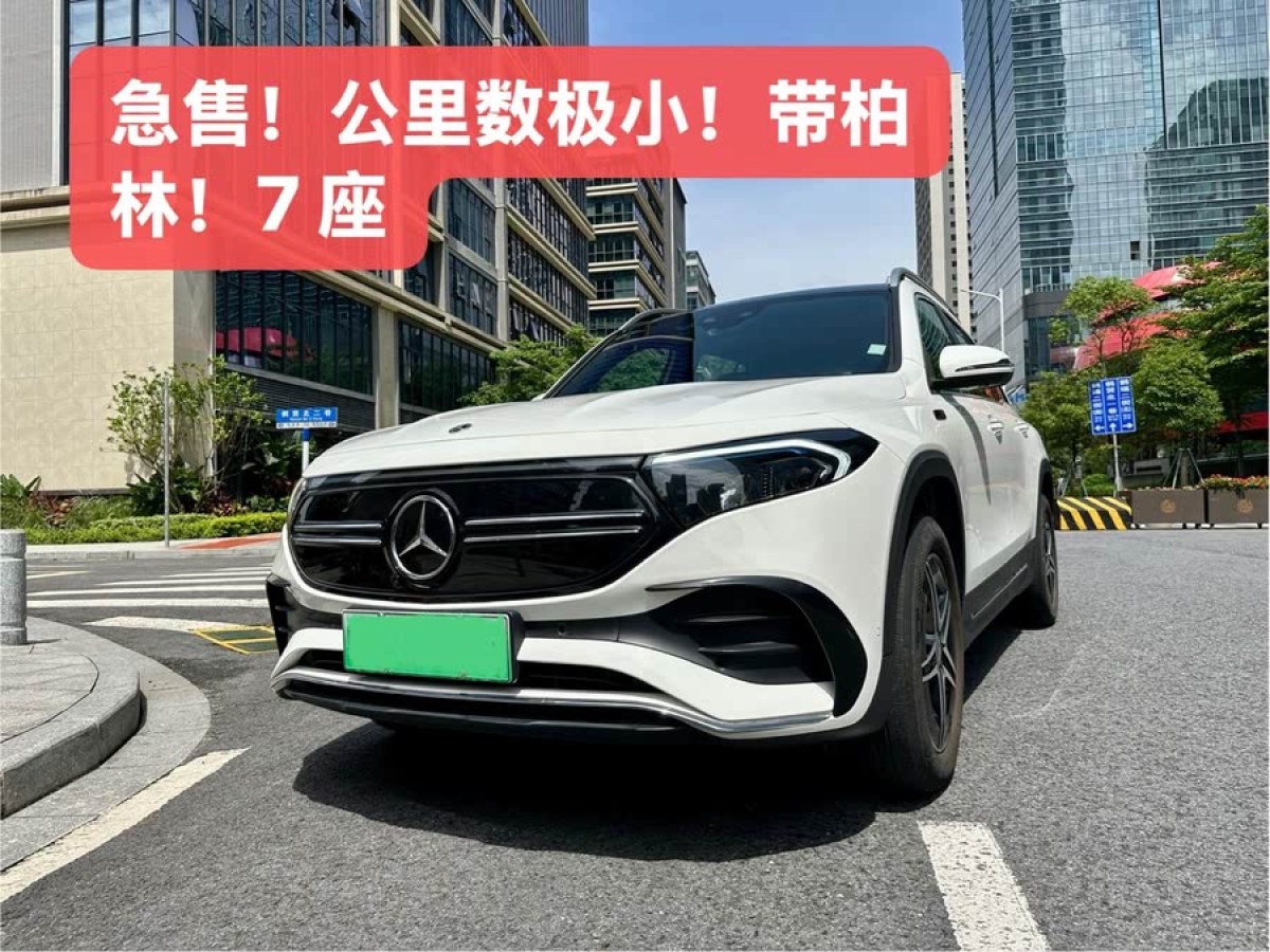 奔馳 奔馳EQB  2022款 EQB 350 4MATIC 首發(fā)特別版圖片