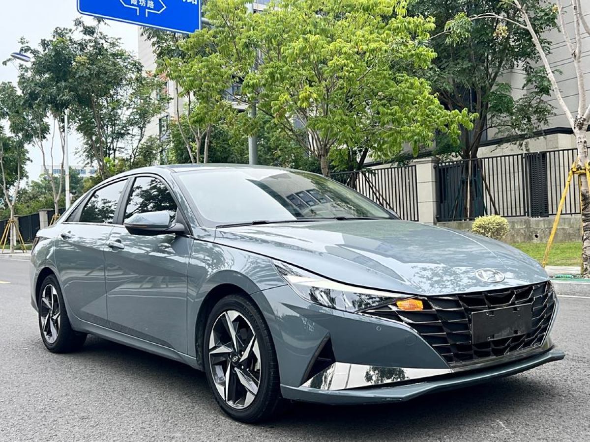 現(xiàn)代 伊蘭特  2021款 1.5L LUX尊貴版圖片