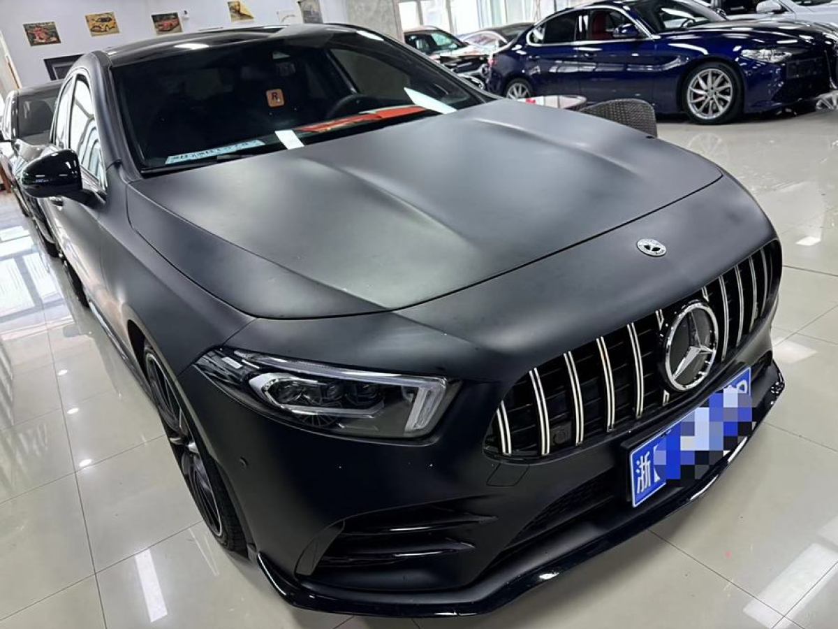 奔馳 奔馳A級AMG  2022款 AMG A 35 4MATIC圖片