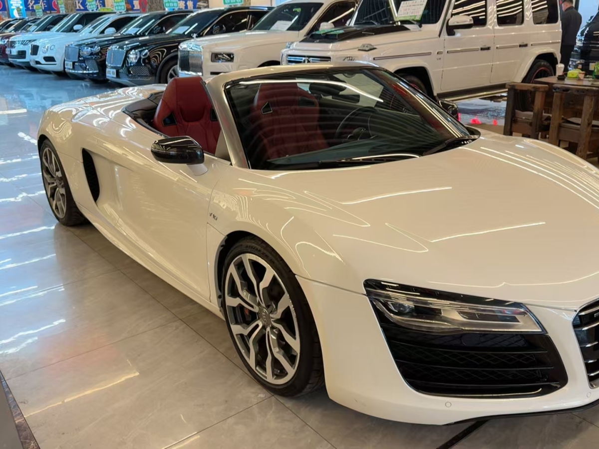 奧迪 奧迪R8  2014款 Spyder 5.2 FSI quattro圖片