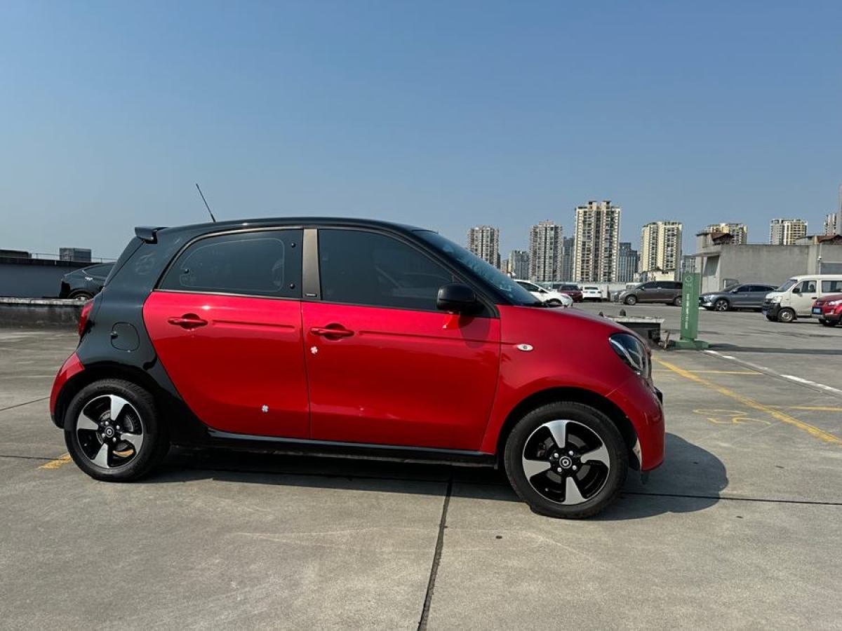 2018年11月smart forfour  2018款 1.0L 52千瓦激情版