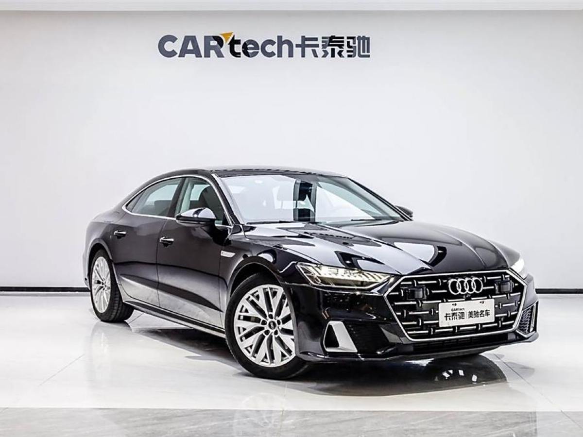 奧迪 奧迪A7L  2024款 45TFSI S-line 筑夢型 流晶套裝圖片